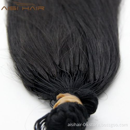 Aisi Hair Grade 8A Brazilian Hair Bangs Wholesale Real Natural  Human Hair Extension